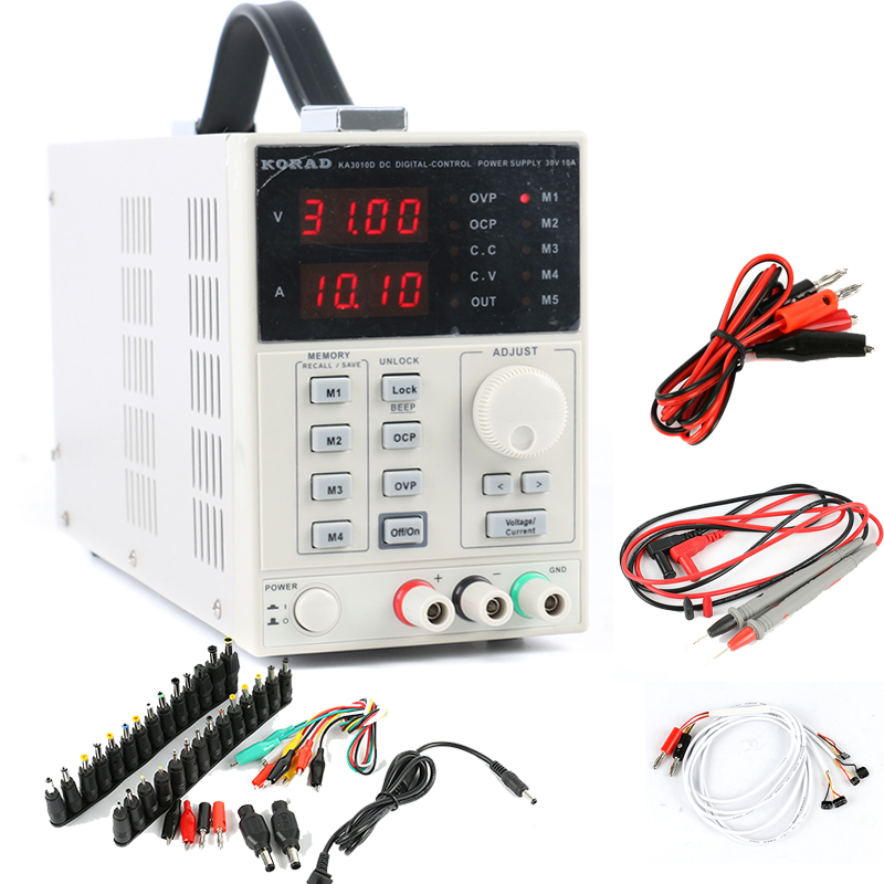 Programmable Linear Dc Power Supply 30V 10A - KORAD KA3010D プログラマブル精密可変調整式 30V 10A 0.01V
