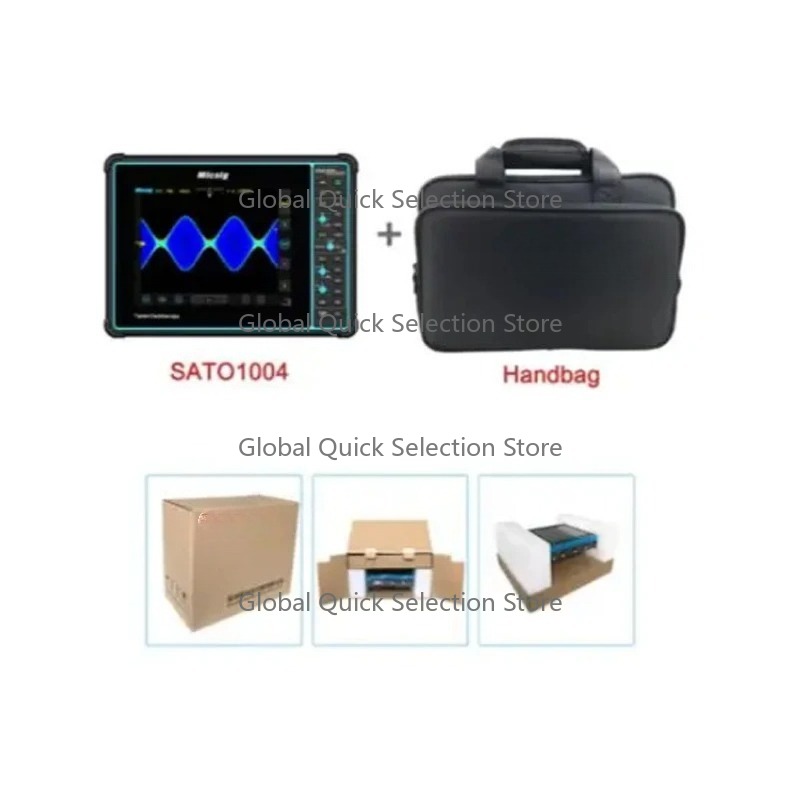 Handheld Tablet Oscilloscope Touchscreen 100Mhz - SATO1004 Micsig 自動車用タブレットオシロスコープ 8インチTFT液晶 ハンドヘルド点火診断分析 100MHz