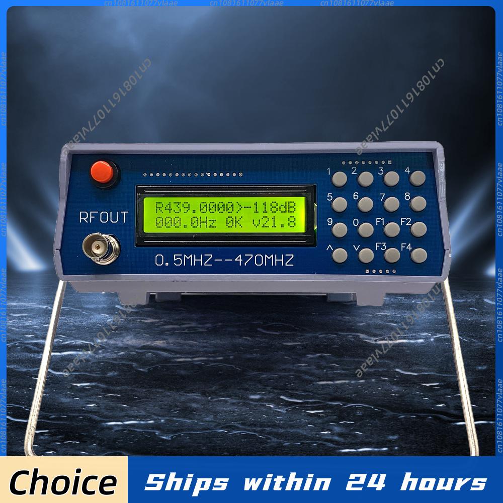 Rf Signal Generator 0.5Mhz To 470Mhz - CTCSS機能付き0.5MHz-470MHz RF信号発生器 FMラジオ用信号源信号発生器 ウォーキートーキーデバッグ用信号発生器