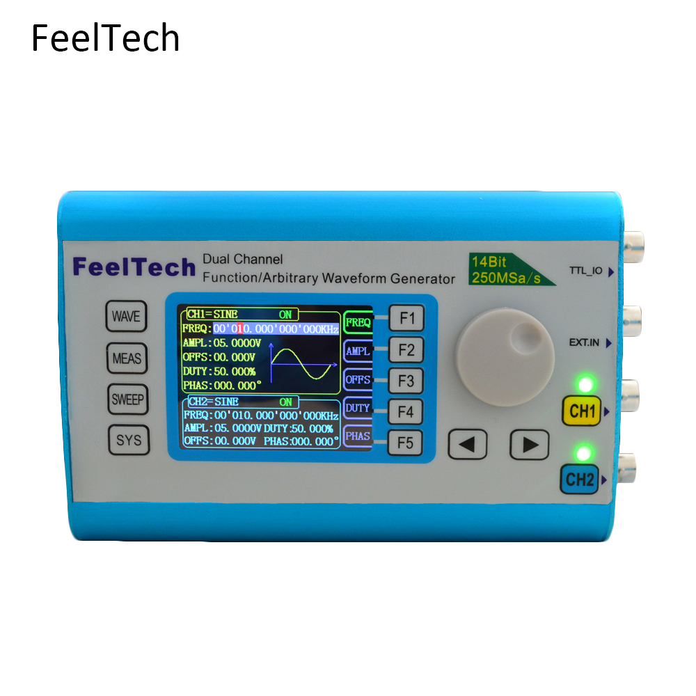 Dual Channel Arbitrary Waveform Function Generator 60Mhz - FY6300 機能任意波形信号発生器 20MHz-60MHz デュアルチャンネルデジタル周波数カウントサンプリングレート 250MSa/s