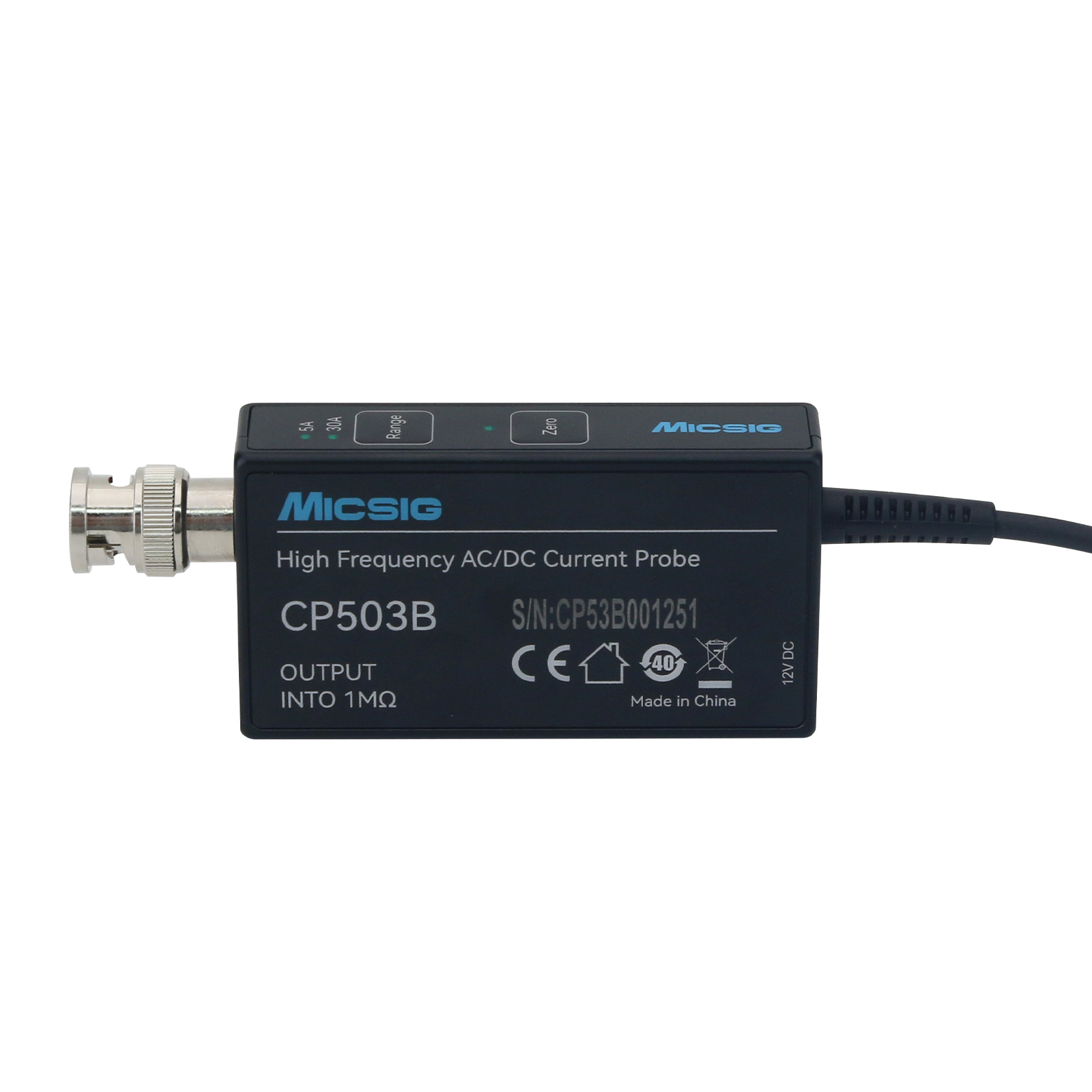 優れたMicsig CP503B 50MHz 5A/30A  - Current Probe Ac Dc 50Mhz Oscilloscope のレビューと価格