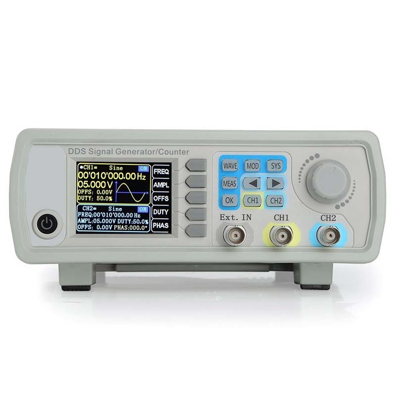 デュアルチャンネル DDS 信号発生器 カウンタ 60MHz - Dual Channel Arbitrary Waveform Function Generator 60Mhz のレビューと価格