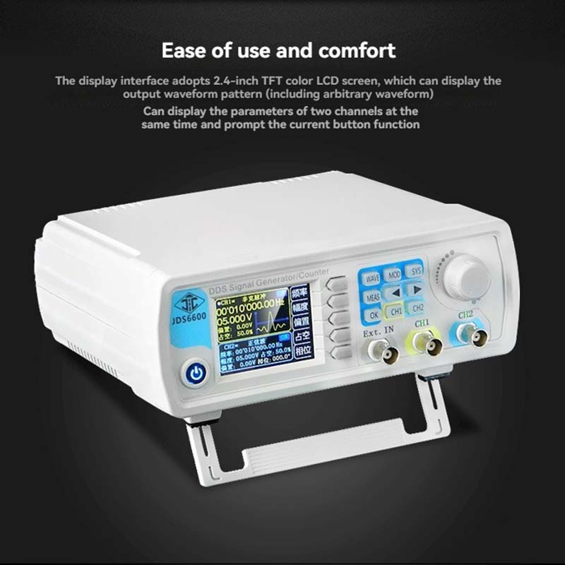 デュアルチャンネル DDS 信号発生器 カウンタ 60MHz - Dual Channel Arbitrary Waveform Function Generator 60Mhz のレビューと価格