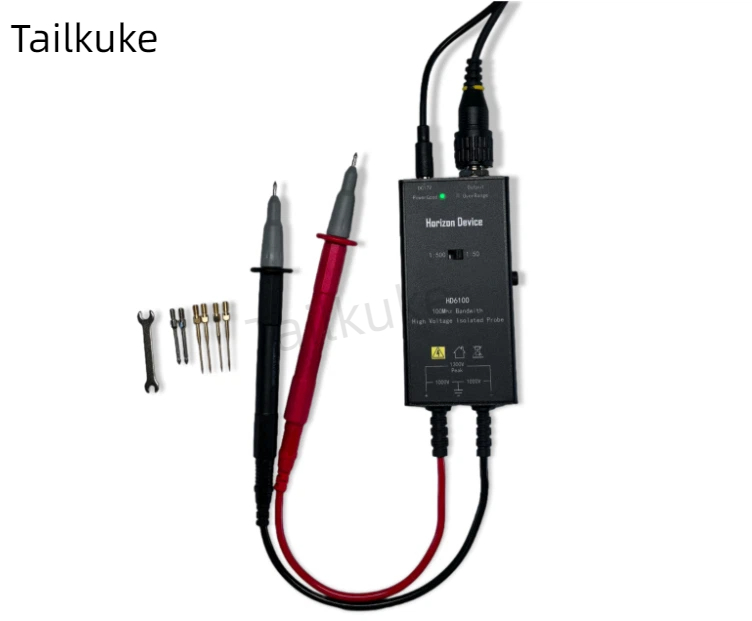 アクティブプローブ 高電圧絶縁差動プローブ 帯域幅 100M - High Voltage Differential Probe 100Mhz 1300V のレビューと価格