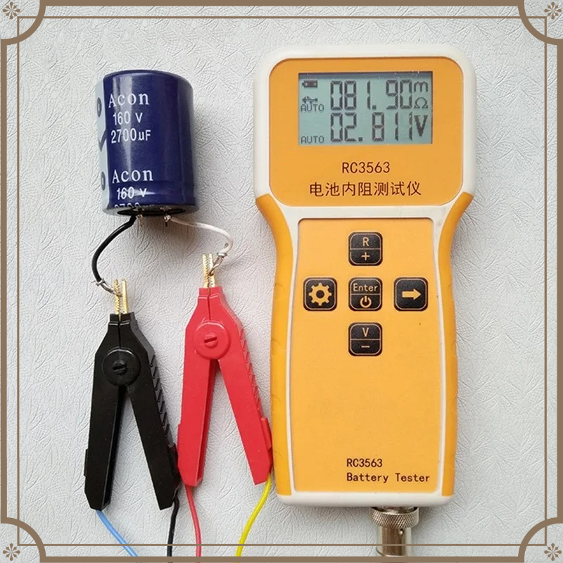 RC3563 バッテリー内部抵抗テスター 内部抵抗検出器 真 - Battery Internal Resistance Tester Four Wire のレビューと価格